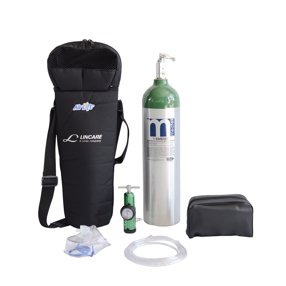 Small Oxygen Tank D Size, Lincare Oxygen Tank Backpack USA – Direct Aid ...