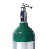 Medfex Oxygen Cylinder with CGA-870 Toggle Valve USA Made | E-Size - 682 liter capacity