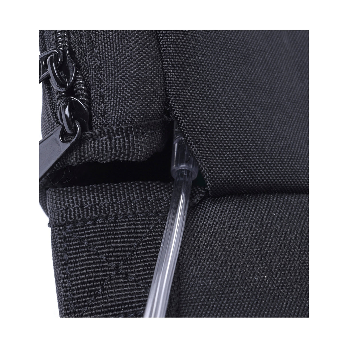 Airlift Oxygen Tank Carrier Cross-Body Shoulder Bag for Size D/M15 Cylinder Bag 02 Tank Carrier Holder for Travel/EMS (Black)