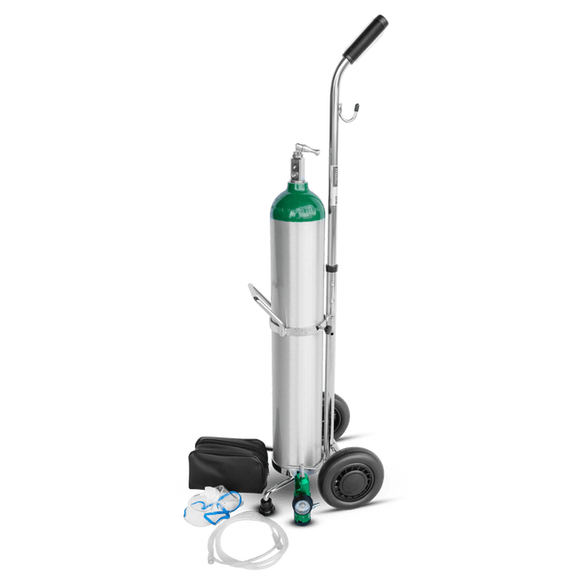 Portable oxygen deals tank